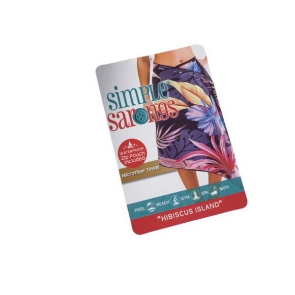 Simple Sarongs Microfiber wrap sarong skirt - Picture 6 of 7